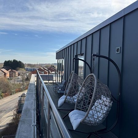 Luxury York Minster Penthouse - Free Gym & Parkingアパートメント エクステリア 写真