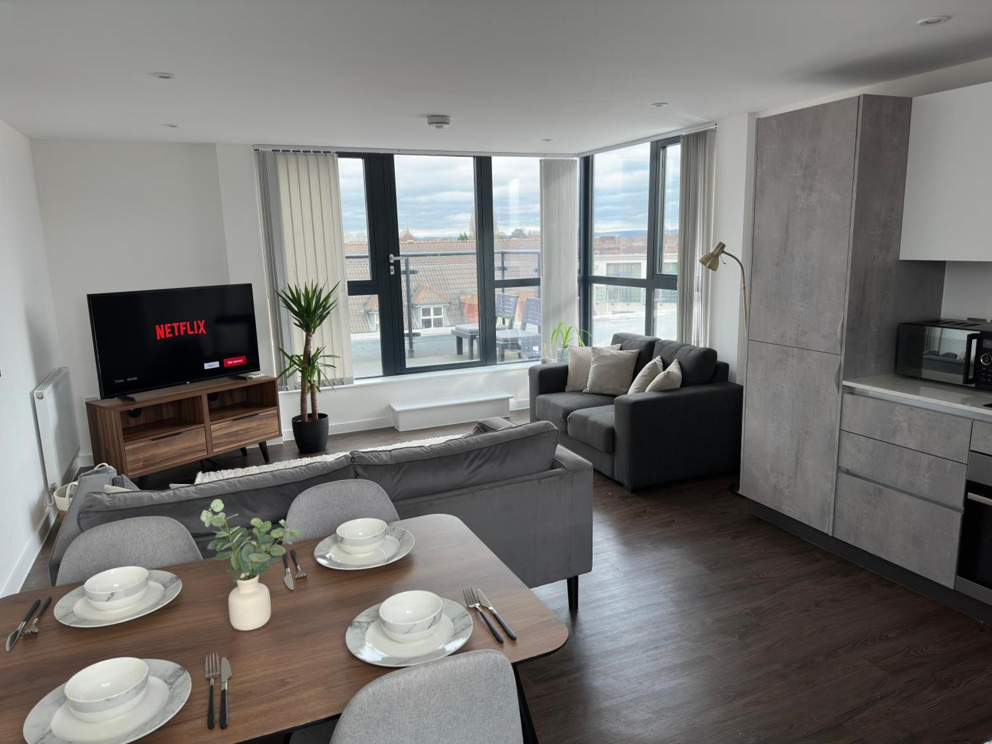 Luxury York Minster Penthouse - Free Gym & Parkingアパートメント エクステリア 写真