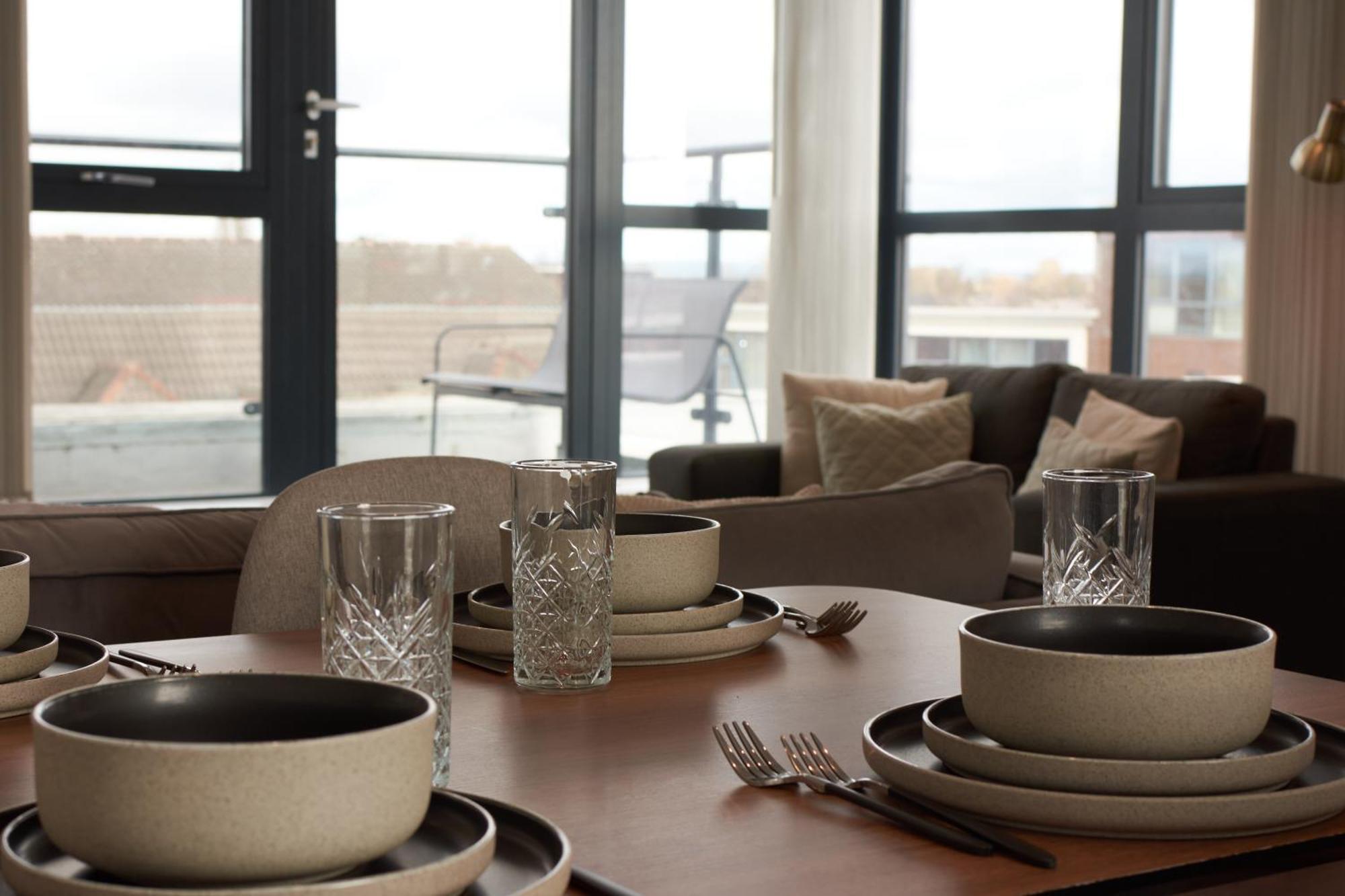 Luxury York Minster Penthouse - Free Gym & Parkingアパートメント エクステリア 写真