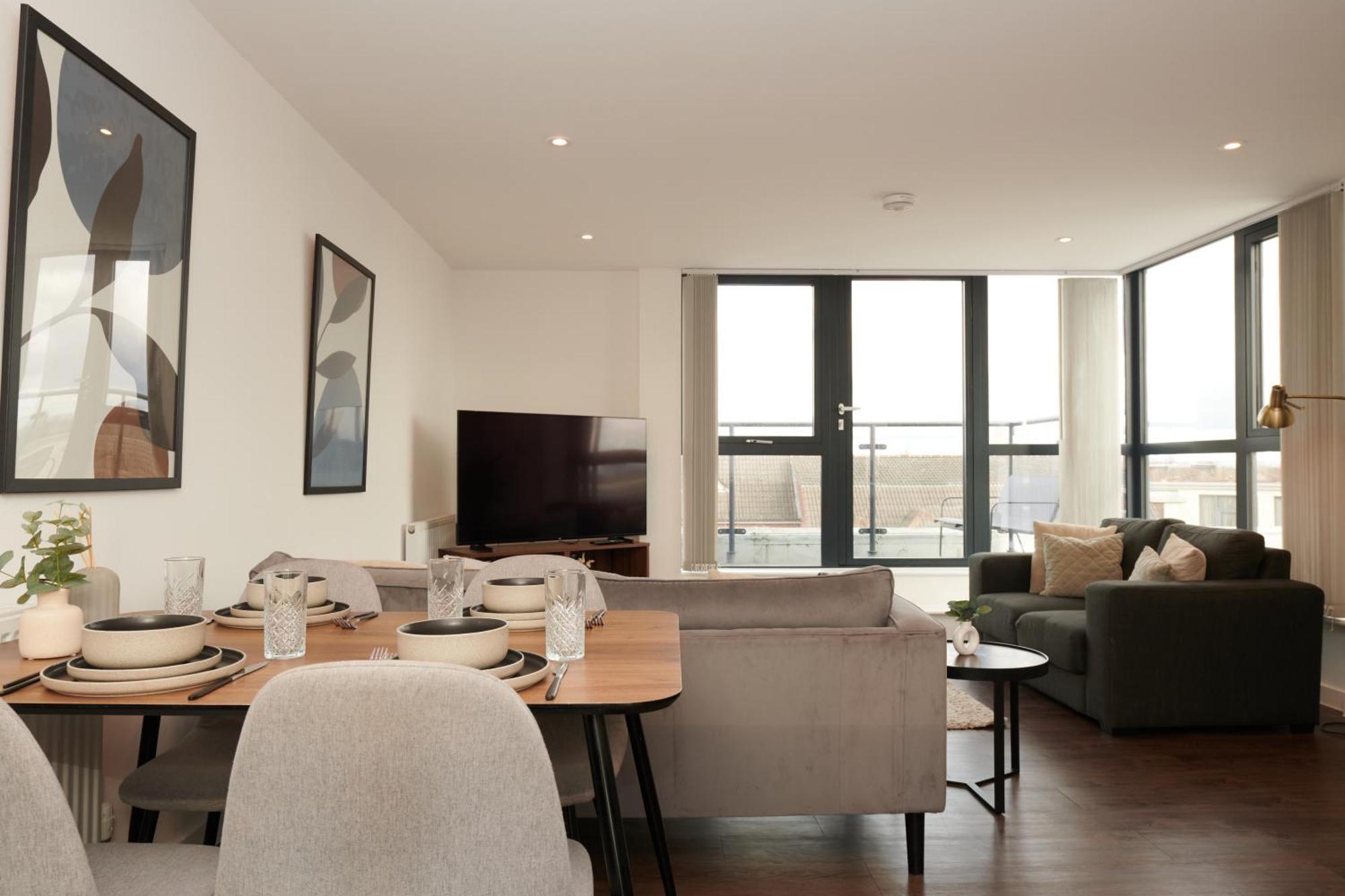 Luxury York Minster Penthouse - Free Gym & Parkingアパートメント エクステリア 写真